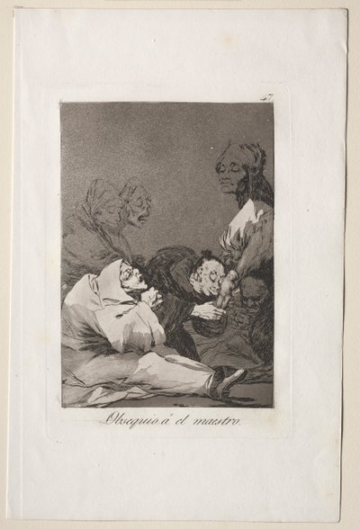 Caprichos: um presente para o mestre. de Francisco de Goya