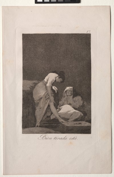 Caprichos: é bem esticado de Francisco de Goya