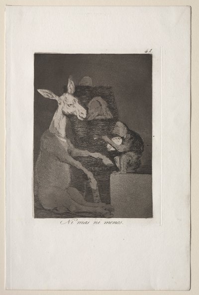Caprichos: nem mais nem menos. de Francisco de Goya