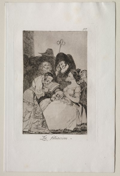 Caprichos: A Filiação de Francisco de Goya