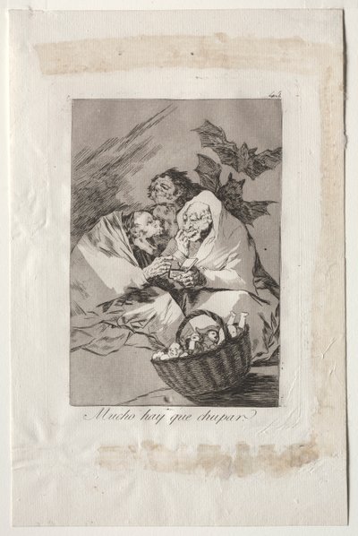 Caprichos: há muito o que chupar de Francisco de Goya