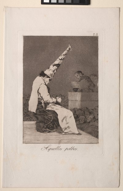Caprichos: aqueles grãos de poeira de Francisco de Goya