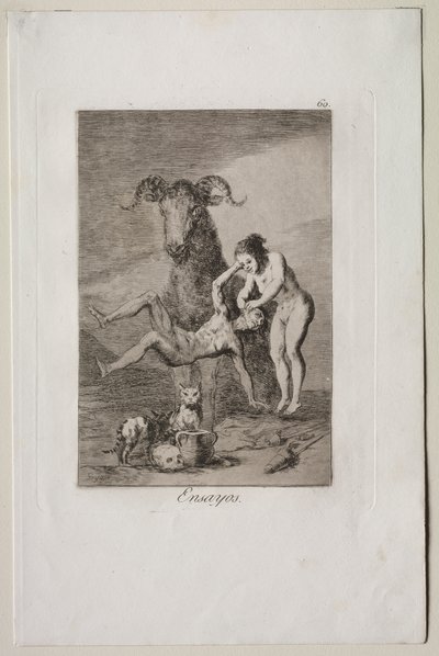 Caprichos: Provas de Francisco de Goya