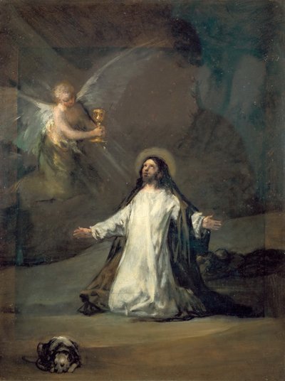 Cristo no Getsêmani de Francisco de Goya