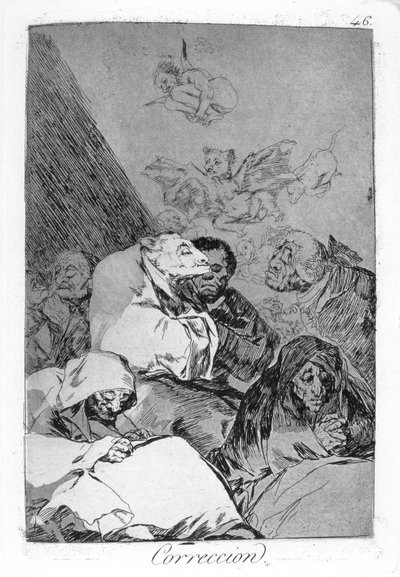 Correção, 1799 de Francisco de Goya
