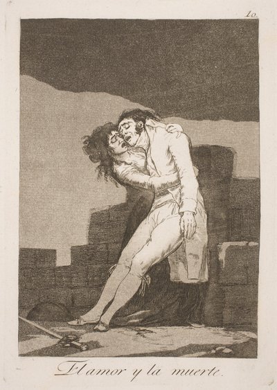 Morte e amor de Francisco de Goya