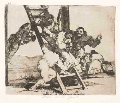 A maneira mais difícil (14) de Francisco de Goya