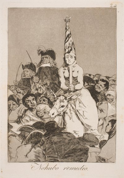 Não adianta de Francisco de Goya