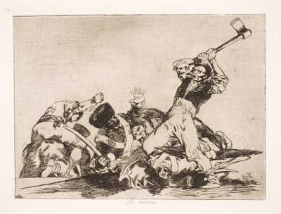 O mesmo (3) de Francisco de Goya