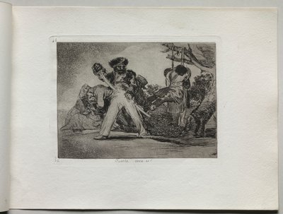 Desastres de Guerra: Isso é Difícil de Francisco de Goya