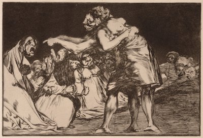 «Disorderly Folly» (Disparate desordenado), da série «Los Disparates» de Francisco de Goya