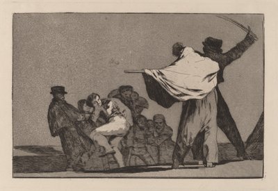 Disparate conocido (loucura bem conhecida) de Francisco de Goya