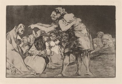 Desordenado desordenado (loucura desordenada) de Francisco de Goya