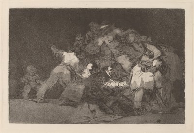 Disparate geral (Insensatez Geral) de Francisco de Goya