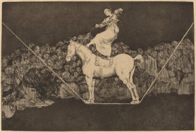 Pontual díspar (Sure Folly) de Francisco de Goya