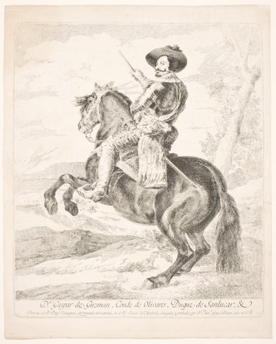 Dom Gaspar de Guzmán, Conde de Olivares de Francisco de Goya