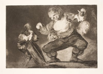 Tolo (Depois do vício vem o fornicador) de Francisco de Goya