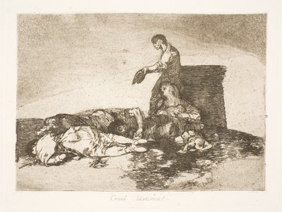 Miséria! (48) de Francisco de Goya