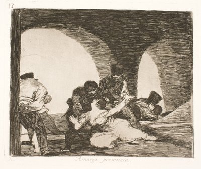 Uma Morte Terrível (13) de Francisco de Goya