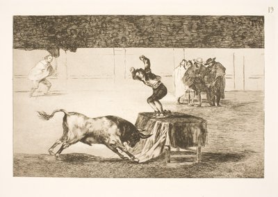 Outro ato maluco (de Martincho) na mesma arena (em Saragoça) de Francisco de Goya