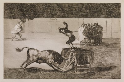 Outro ato louco na mesma arena de Francisco de Goya