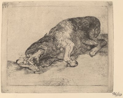 Monstro feroz! (Monstro feroz!) de Francisco de Goya