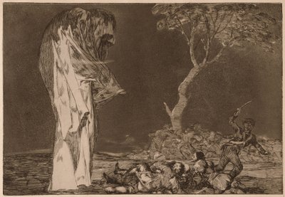 «Folly of Fear» (Disparate de medo), da série «Los Disparates» de Francisco de Goya