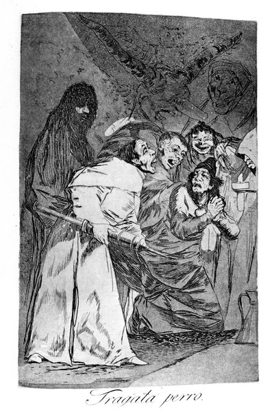 Cão de fragata, 1799 de Francisco de Goya