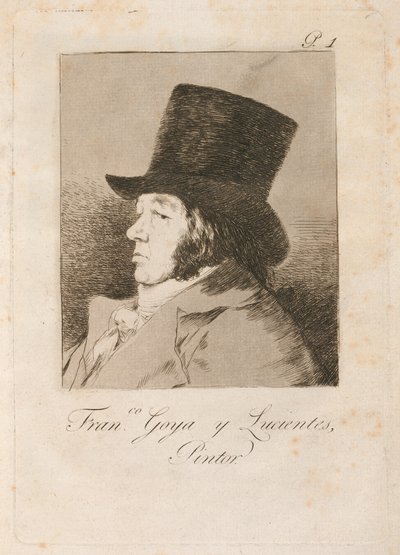 Francesco Goya y Lucientes, Pintor (Francesco Goya y Lucientes, Pintor) de Francisco de Goya