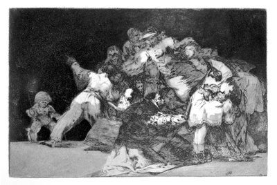 Riddle Geral, 1819-1823 de Francisco de Goya