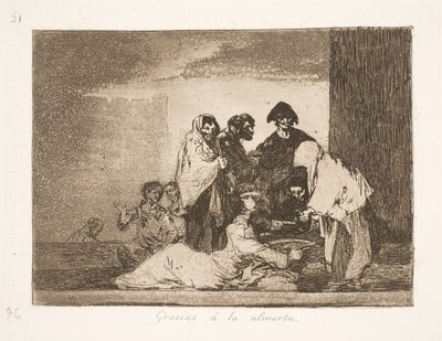 Graças a Deus pelo mingau de milho (51) de Francisco de Goya