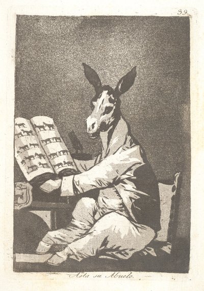 Seus ancestrais de Francisco de Goya