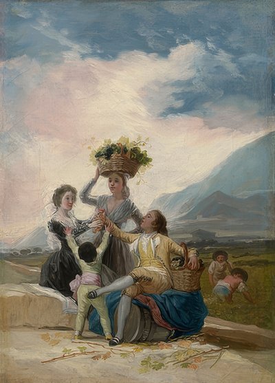 Fall. 1786 de Francisco de Goya