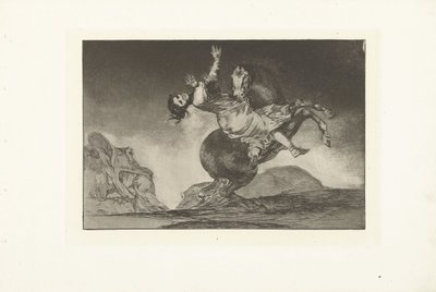 O cavalo raptor
El caballo raptor
Los Disparates (Os Provérbios) (título da série)
Los Proverbios (Os Provérbios) (título da série) de Francisco de Goya