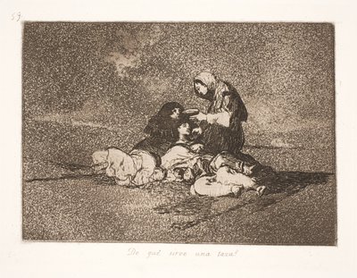 O que uma única xícara sugere? (59) de Francisco de Goya