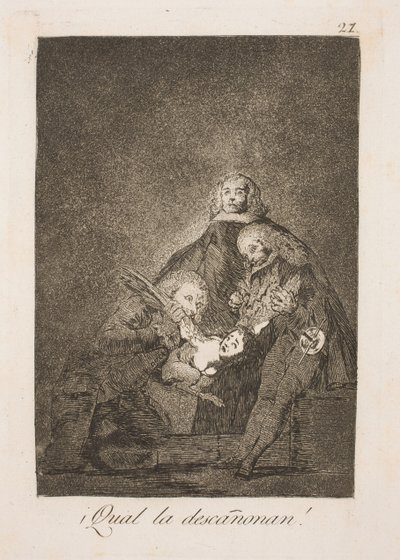 Onde eles a escolhem de Francisco de Goya