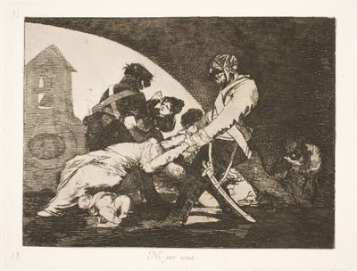 Não deles (11) de Francisco de Goya