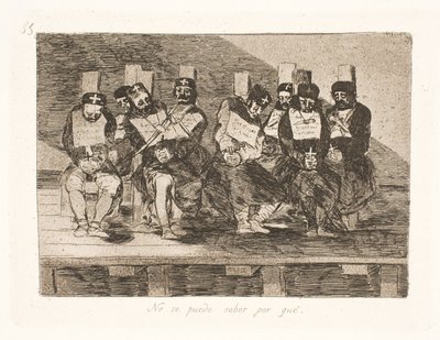 Ninguém sabe por que (35) de Francisco de Goya