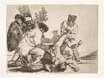 Pode-se fazer mais? (33) de Francisco de Goya