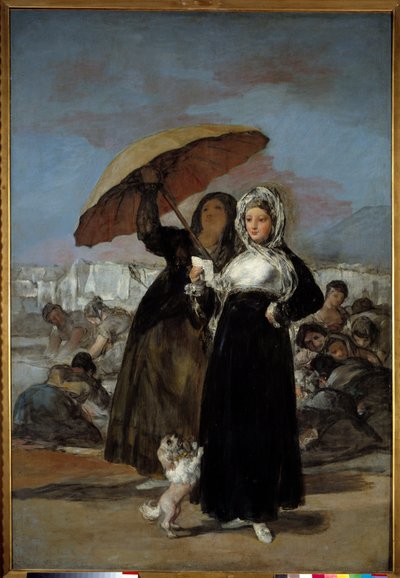 A Carta ou a Pintura Jovem de Francisco de Goya (1746-1828) 1814 Sol. 1,81x1,25 m Lille, Musee des Beaux Arts de Francisco de Goya