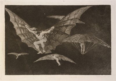 Modo de volar (A Way of Flying) de Francisco de Goya