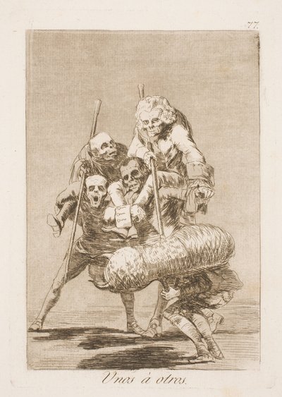 Agora é a vez deles de Francisco de Goya