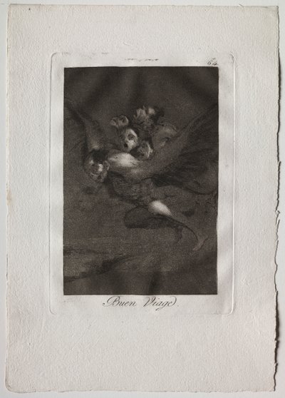 Oitenta caprichos: Bon Voyage, 1793-1798. de Francisco de Goya