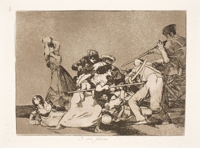 E são como fúrias (5) de Francisco de Goya