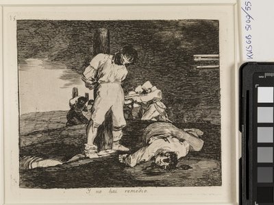 E não há mais nada a fazer (15) de Francisco de Goya