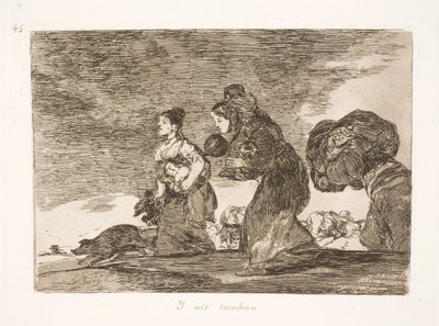 Isso também (45) de Francisco de Goya
