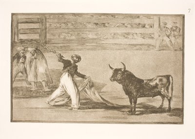 A origem dos arpões ou banderillas de Francisco de Goya