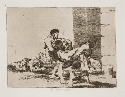 A caminho do cemitério (56) de Francisco de Goya