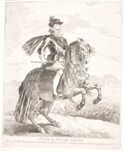 Filipe III de Francisco de Goya