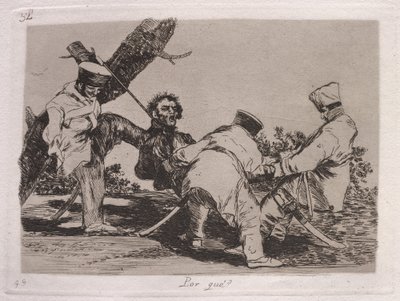 Porque? (Por quê?) de Francisco de Goya